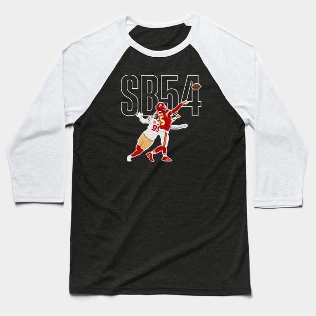 SB 54 - Mahomes' Magic SB Edition Baseball T-Shirt by rokrjon